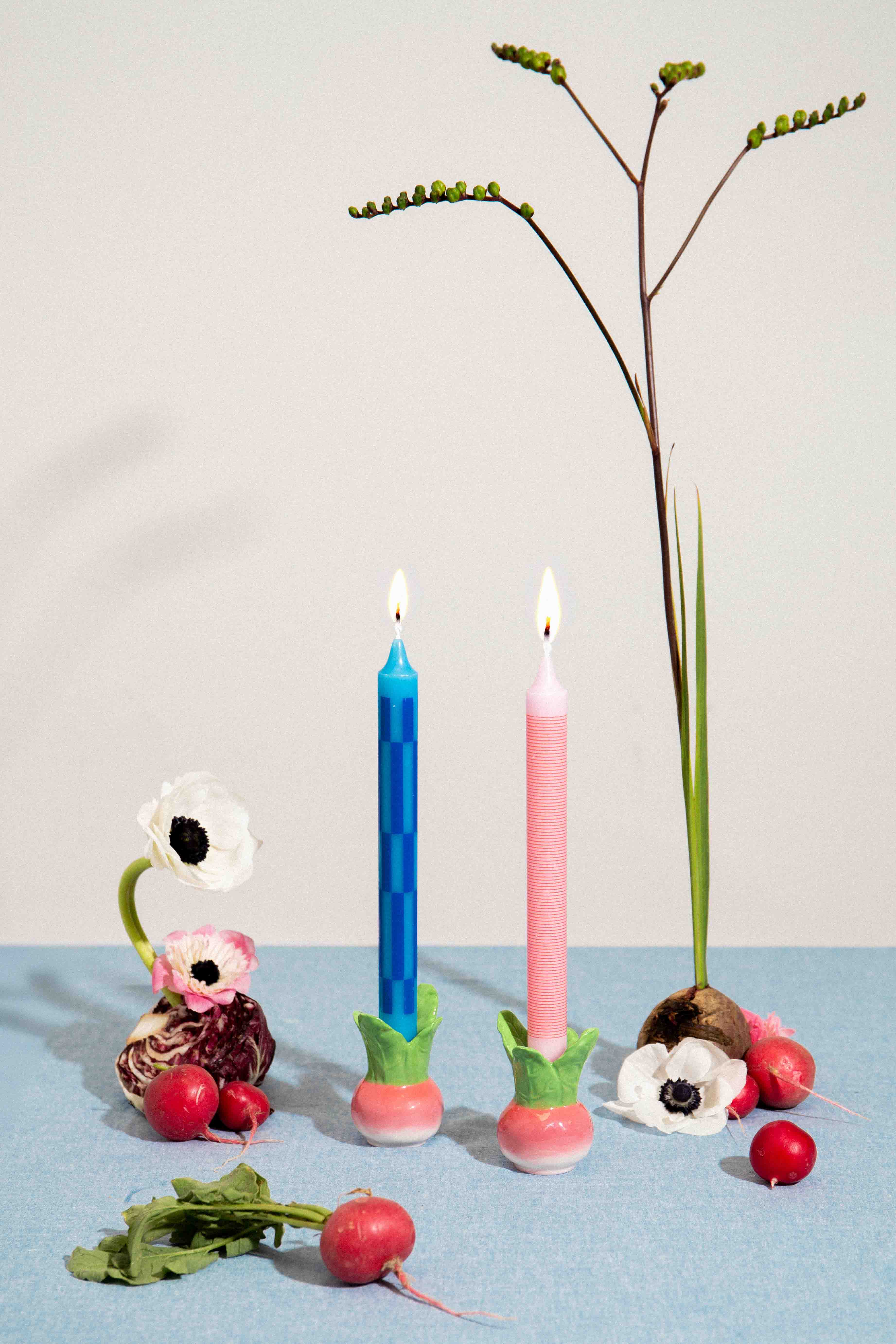 Radish Candle Holder