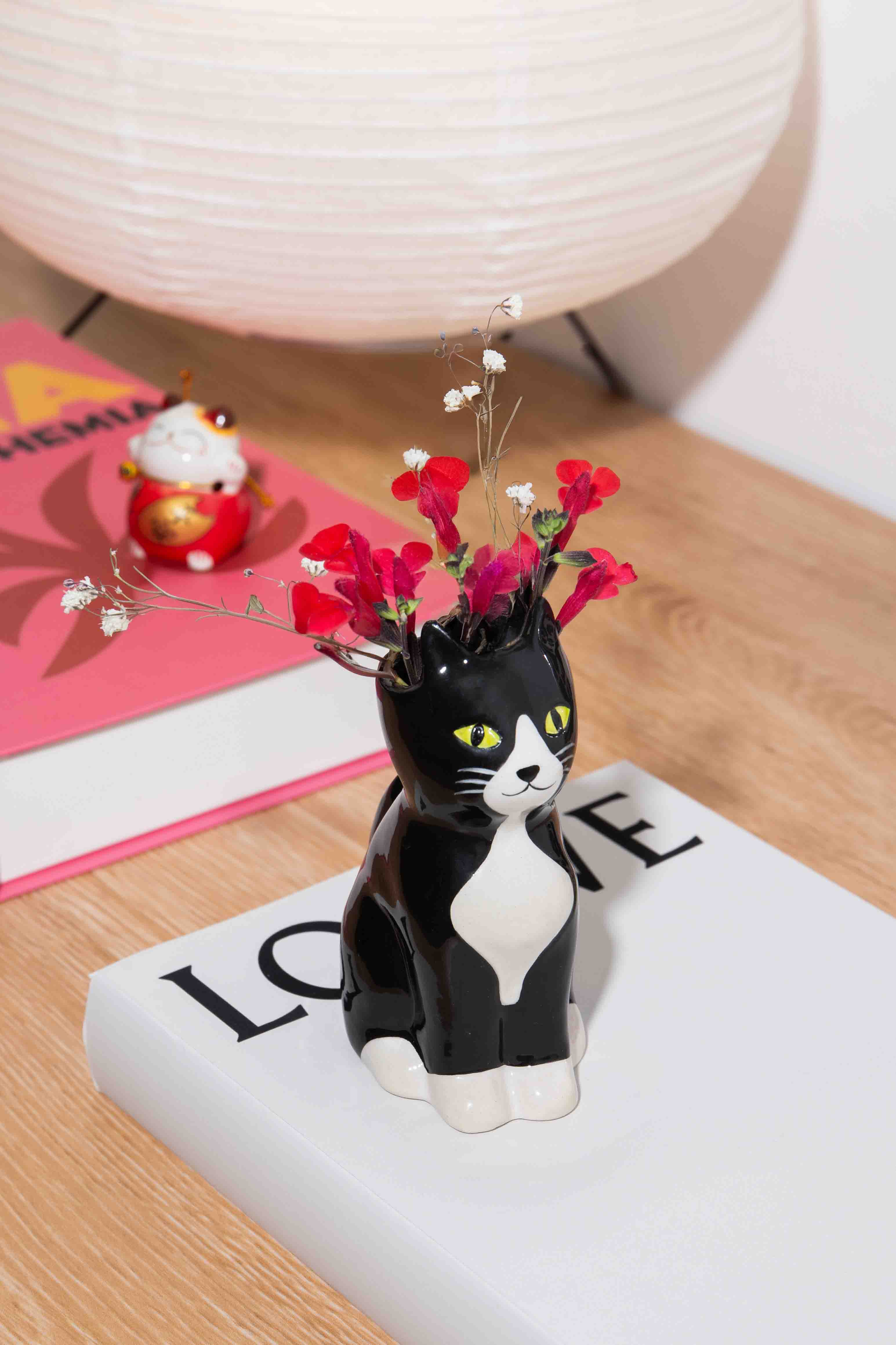 Cat Vase