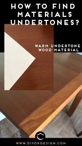 Warm Undertone Wood Material