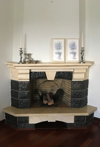 Casual Decor for Fireplace