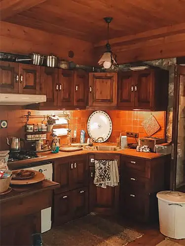 eclectic kitchen