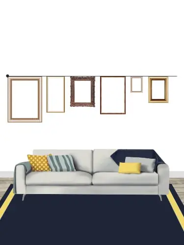 gallery wall layout