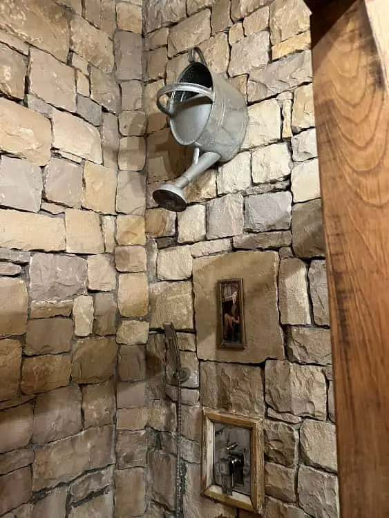 Stone Shower Design