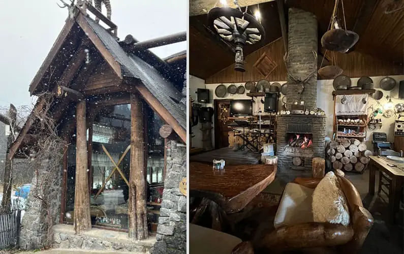 You Need to See this Attractive Log Cabin Restaurant and Bar Design