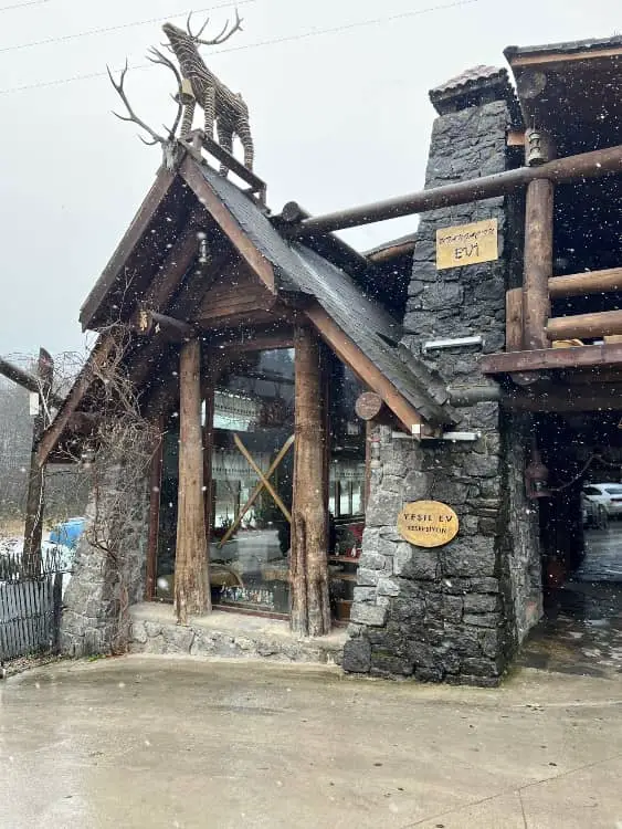 log cabin restaurant