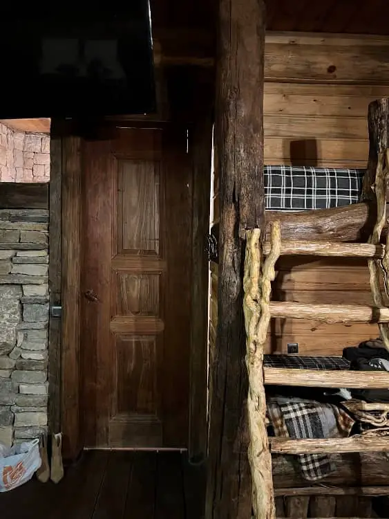 wood cabin house
