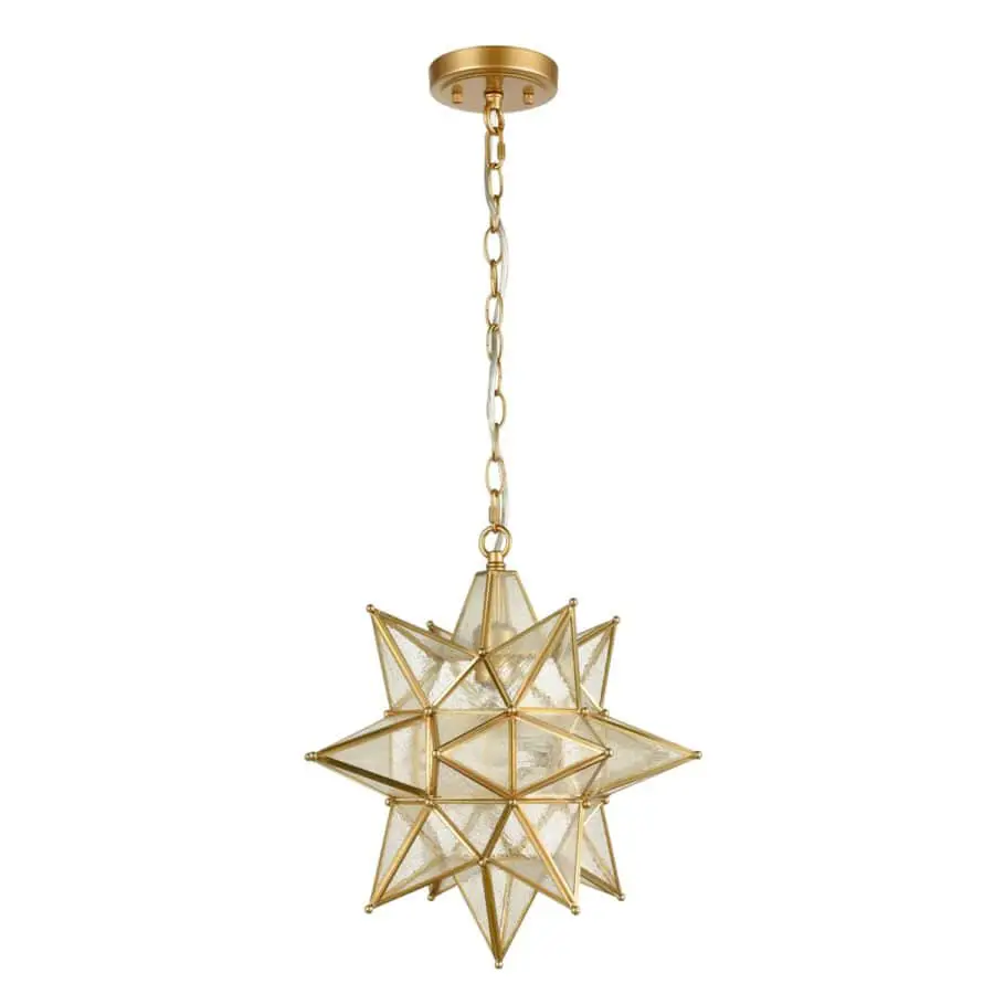 modern star chandelier