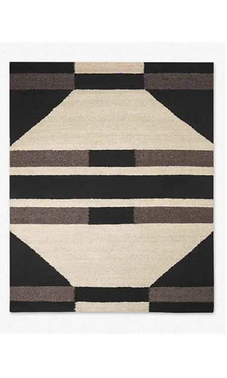 Mid century modern style rugs