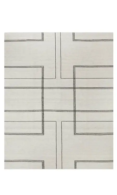geometric mid-century rugs