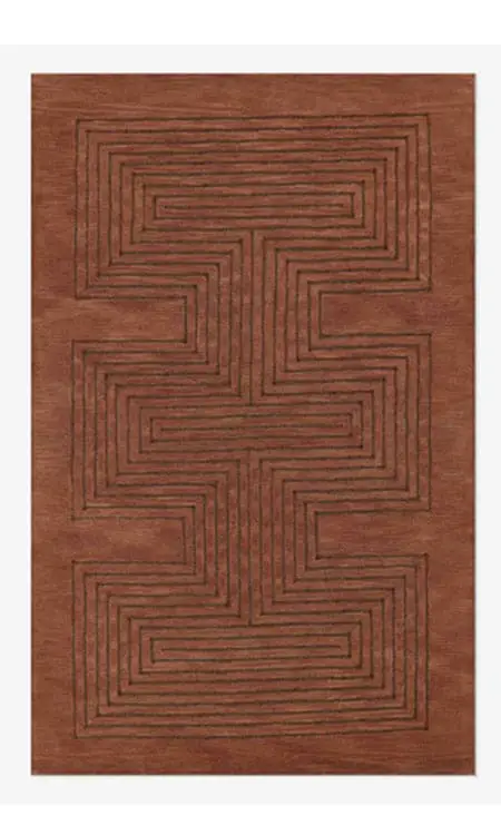 geometric rug
