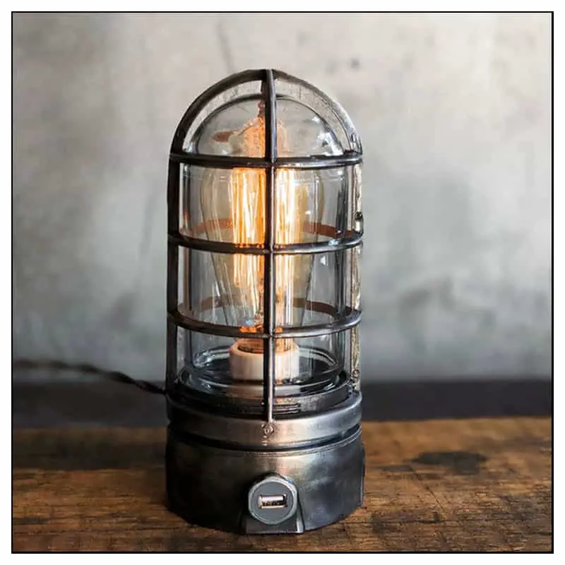 industrial style table light