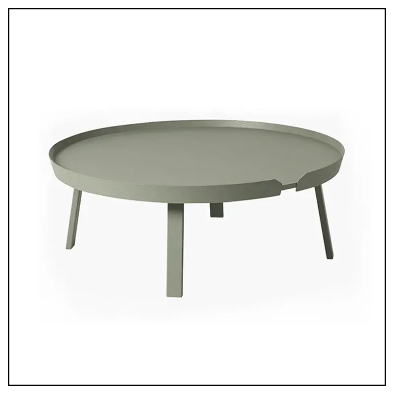scandi round coffee table