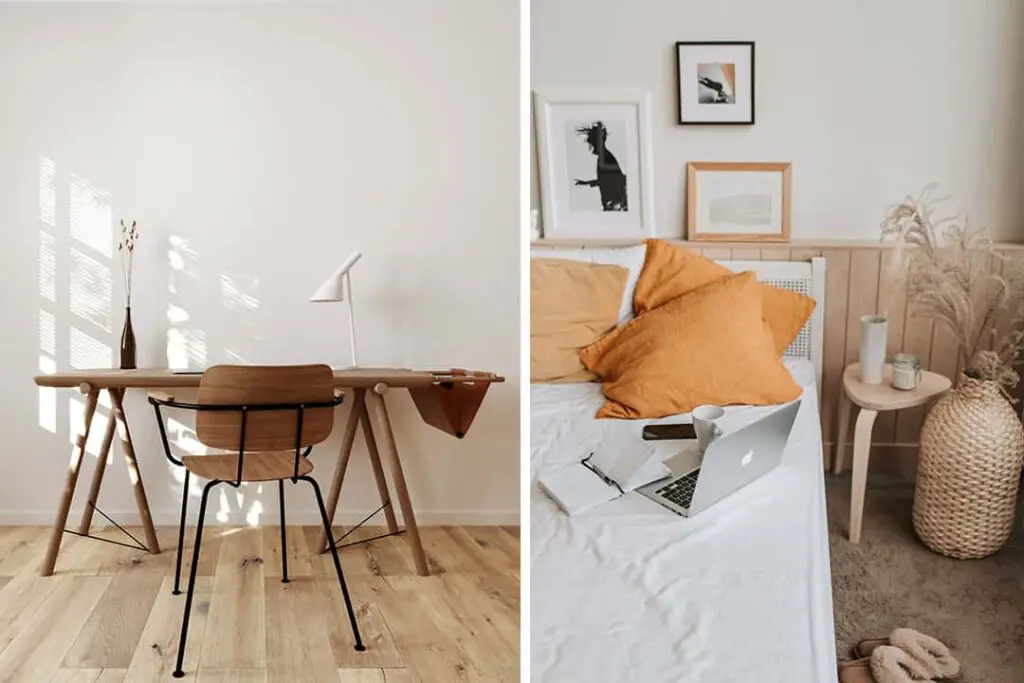 Prefer Wood Finishes-Scandinavian bedroom design ideas