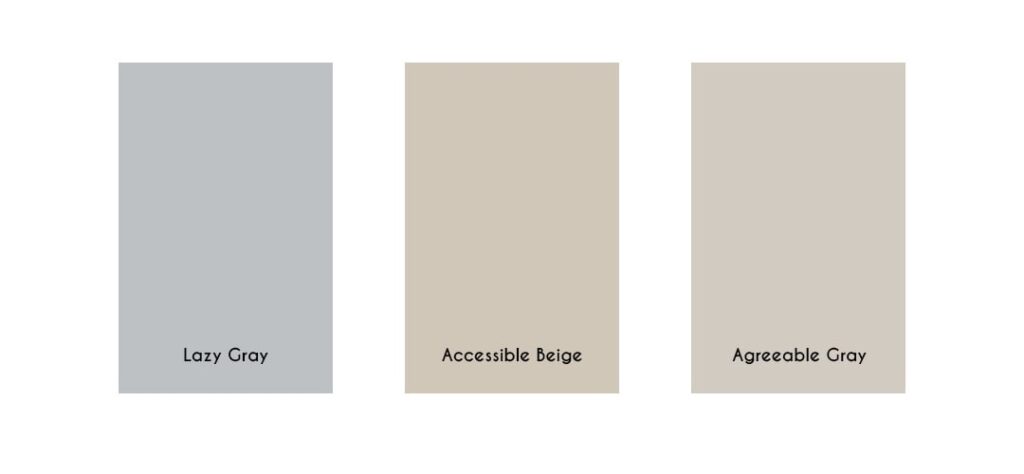 neutral colors from most popular sherwin williams colors