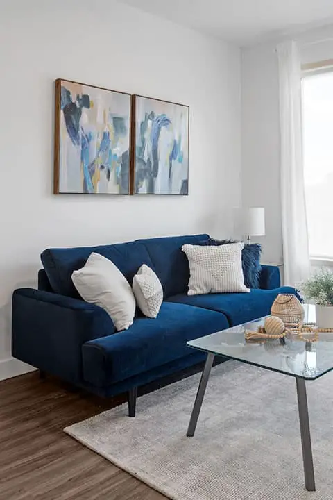 blue and white home decor ideas